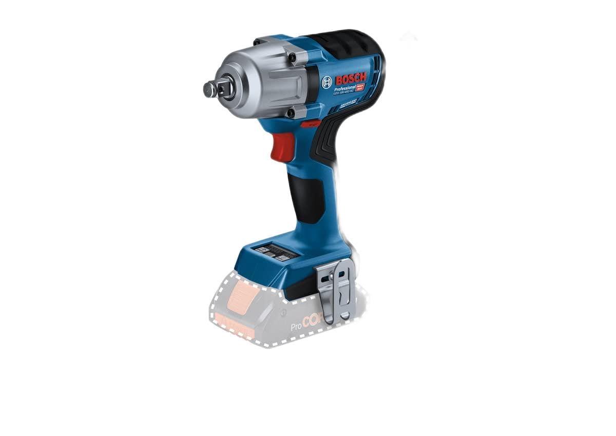 Bosch Professional(ボッシュ) 18Vコードレスインパクトレンチ (本体のみ、バッテリー・充電器別売り、コネクティビティチップ（GCY42）付き) GDS18V-450HCH｜アイテムストア大阪本店
