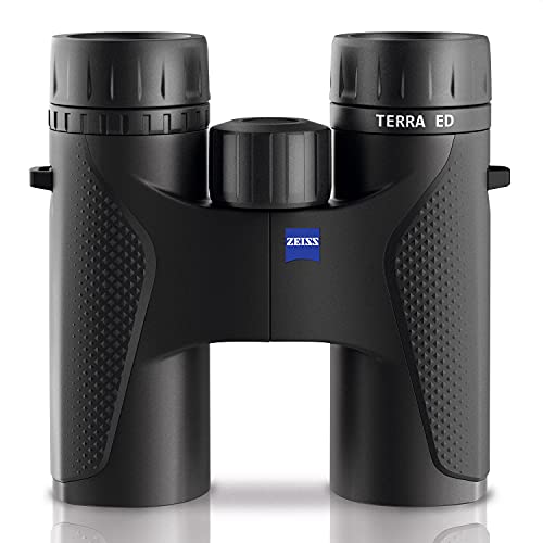 ZEISS 小型望遠鏡 Terra ED 8x32 ダハプリズム式 8倍 32差しわたし ED水晶体 手ごわい\u0026軽さ 完膚無き迄に雨合羽 黒いこと 653832