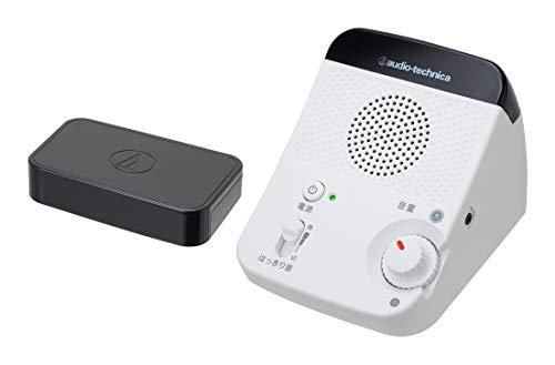 オーディオテクニカ 手元スピーカー テレビ用 赤外線 ワイヤレス はっきり音 モノラル かんたん操作 アンプ内蔵 ヘッドホン端子付き サウンドアシストシリーズ AT-SP350TV