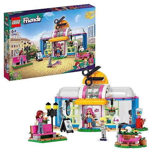 レゴ(LEGO) フレンズ ハートレイクシティのヘアサロン 41743 遊び道具 差しつかえる 差し上げ物 ごっこ命のせんたく 街づくり 御姉さん 6歳以上