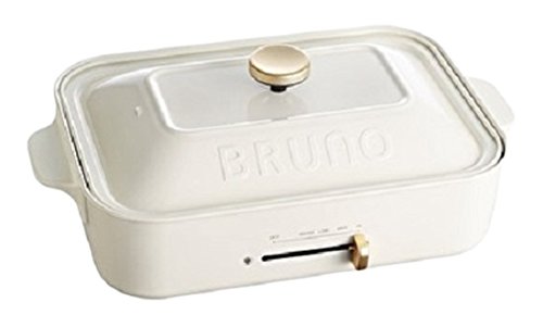 楽天市場】BRUNO コンパクトホットプレート ホワイト 平面 たこ焼き