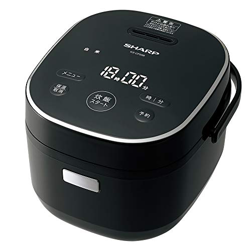 シャープ 炊飯器 マイコン 3合 パン調理機能 ブラック KS-CF05B-B|アイテムストア大阪本店