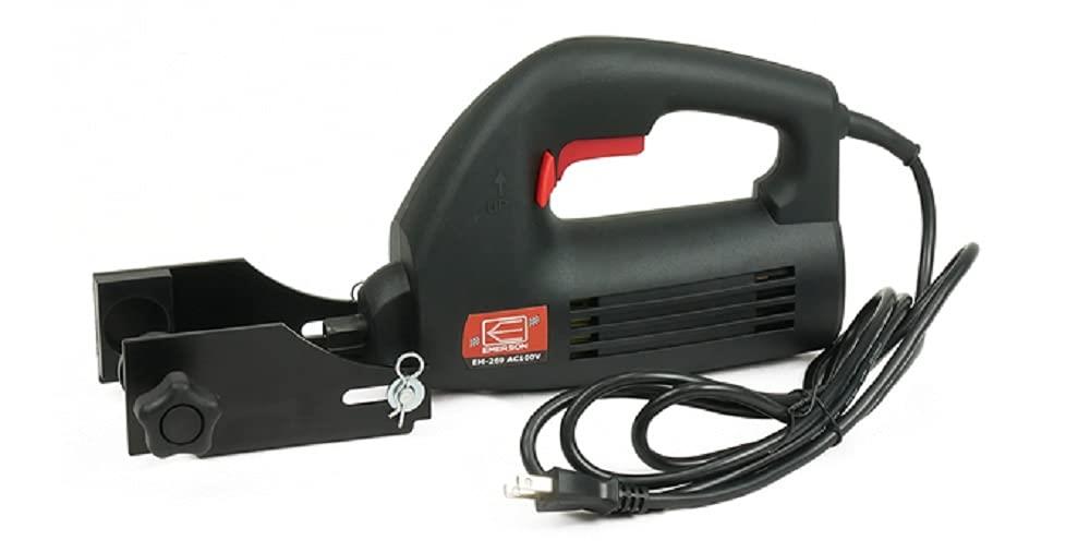 エマーソン(Emerson) ジャッキアップらくちん タイヤ交換工具 AC100V 電動でらくらくジャッキアップ ミニバン SUVでも13~15秒ほどでジャッキアップ バリアブルスイッチでゆっくりジャッキダウン 純正パンタジャッキ対応可能・専用アダプタ付属 EM-269｜アイテムストア大阪本店
