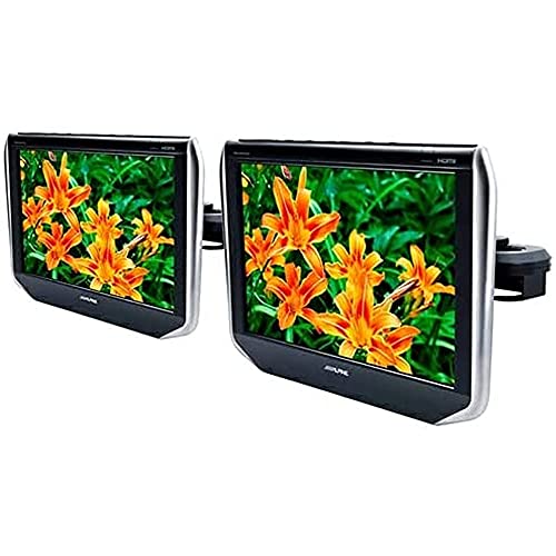 ALPINE(アルパイン) 10.1型WXGAヘッドレスト取付け型リアビジョン・2台パック SXH10ST