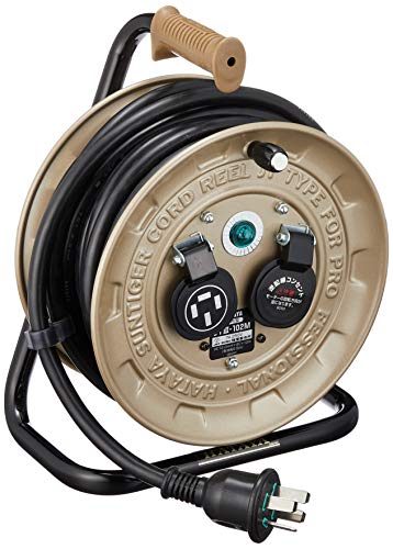 ハタヤ(HATAYA) 三相200V型吊りひも木管 パウダーコンパクト手合い 10m 3P2個口差し込み JT3-102M