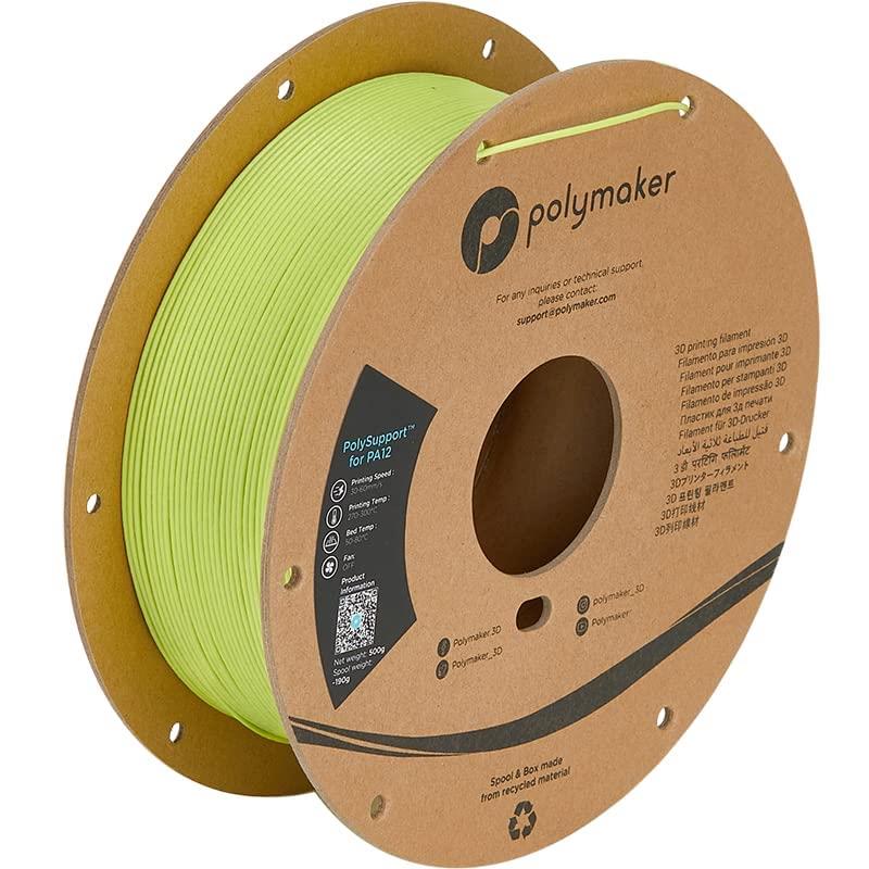 ポリ製造業者(Polymaker) 3D印刷工用受け支える材繊維PolySupport for PA12