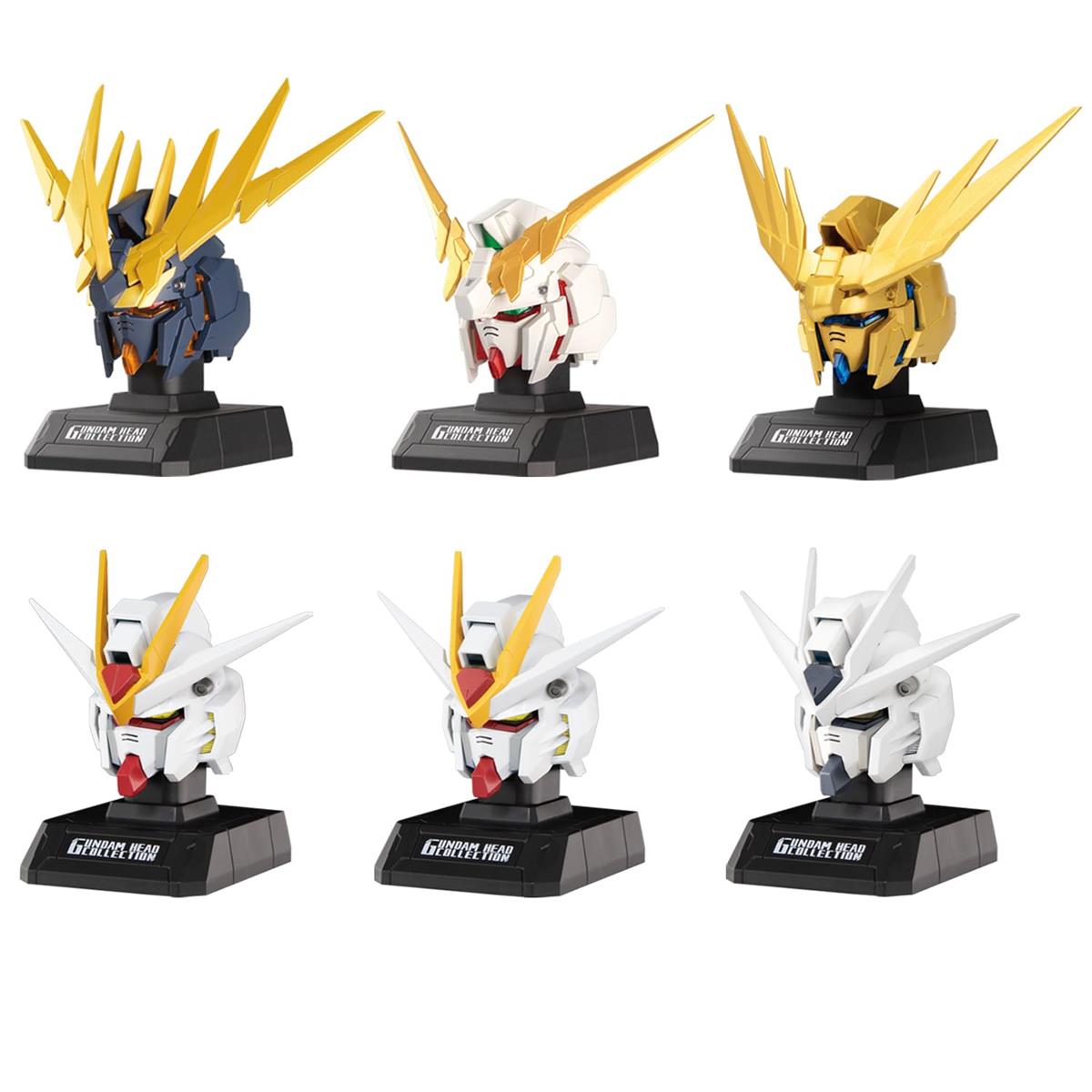 [バンダイ(BANDAI)] GUNDAM HEAD COLLECTION vol.1(1BOX6個入り) 対象年齢 15才以上 機動戦士ガンダム｜アイテムストア大阪本店