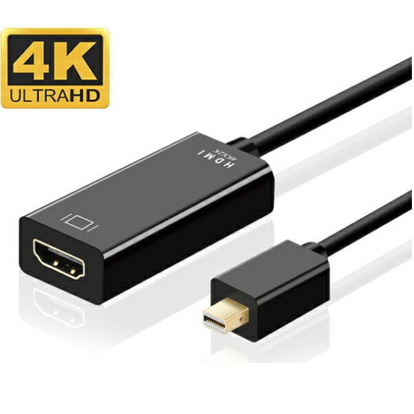 MiniDisplayportThunderbolttoHDMI変換アダプタ4K対応4Ktimes;2K4K解像度送料無料