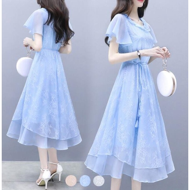 シフォン袖　美しさと余韻が漂うトップス main image 1