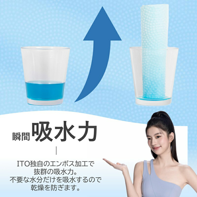 ＃ベストコスメ アワード1位 3年連続受賞 ♪／ ITO フェイシャルタオル 【60枚入×4個セット】 クレンジングタオル フェイスタオル 使い捨て 洗顔タオル 使い捨てタオル フェイスペーパー お肌に優しい 上質天然素材 敏感肌 肌荒れ対策 OEKO-TEX?認証 赤ちゃんにも優しい