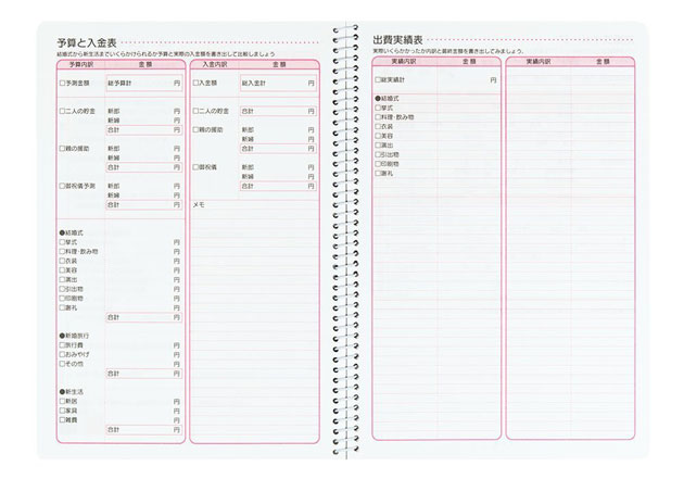 楽天市場 メール便ok ミドリ Midori 結婚準備ダイアリー A5サイズ 結婚準備日記 記録 目的別ダイアリー ロコネコ