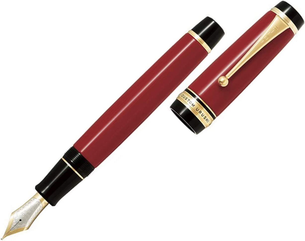 楽天市場】パイロット 万年筆 カスタム 845 朱 細字 FKV-5MR-R-F