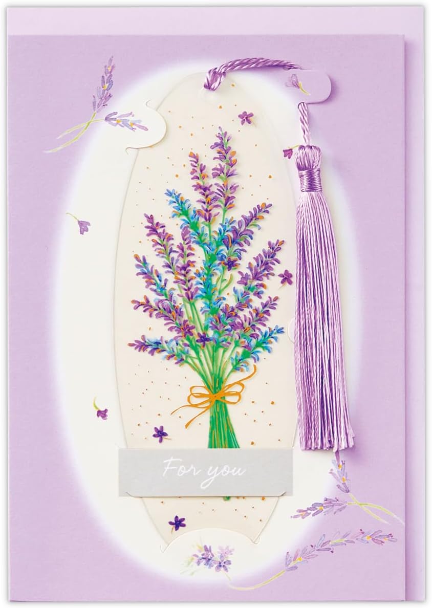 hallmark　しおりつき　多目的 ホワイトローズ【しおり付きカード／多目的／フルリール】｜日本