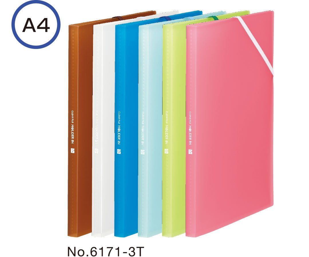 Shisonokimochi King jam clear file holder in 12 Pocket NO61713T