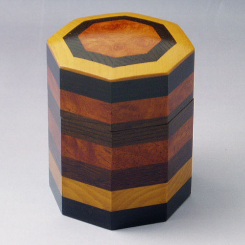 楽天市場】【茶道具】【送料代引手数料無料】木地寄せ矢羽根香合小松