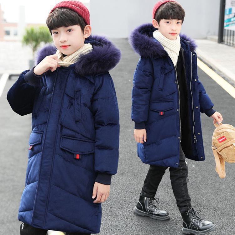 秋冬　ロングダウンコート キッズ ダウンコート ロング 子供 ダウンジャケット ロングコート アウター 中綿 軽量｜イトウショップ20