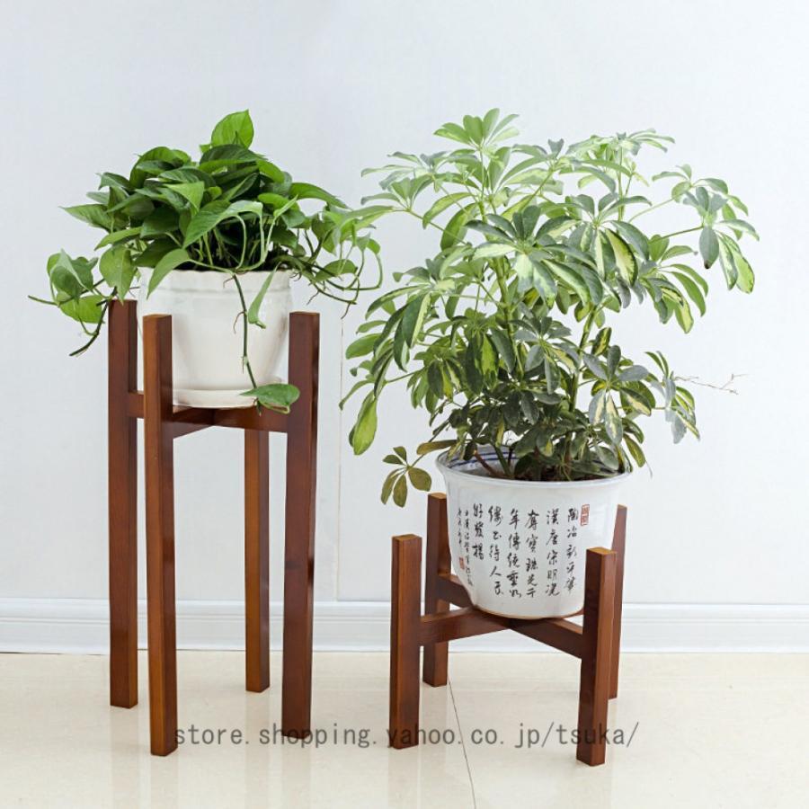 プランタースタンド 花台 室内 屋外 植木鉢 鉢 ポット スタンド フラワースタンド 木製 ラック ナチュラル 花ポットホルダ 置物台 園芸ラック おしゃれ 7,023円