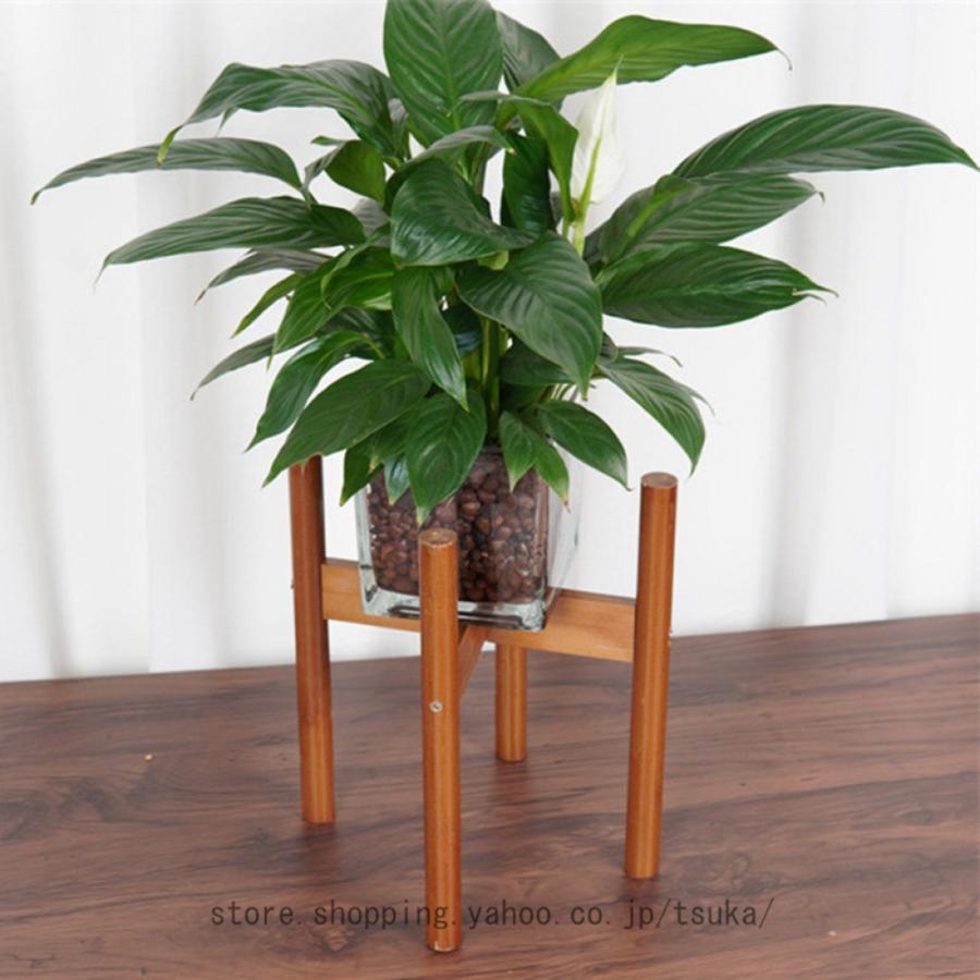 プランタースタンド 花台 室内 屋外 植木鉢 鉢 ポット スタンド フラワースタンド 木製 ラック 十字 ナチュラル 架台 置物台 園芸ラック おしゃれ 生活雑貨
