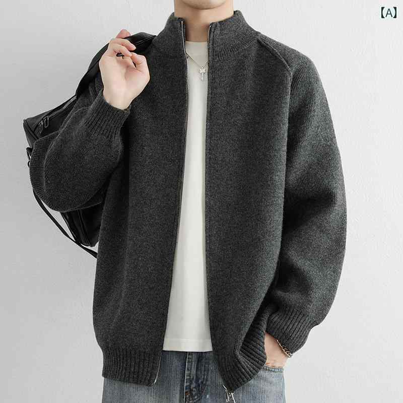 メンズ 流行り物 春夏 秋冬 かっこいい オシャレ モテ 成人男性用 成人男性服  服 韓国 分かりやすい 成年者 メンズ 照明ランプ色つや ジレー上衣 御前上等 朦々たる アメリカン 編み物 プルオーバー 上衣 厚地の外套