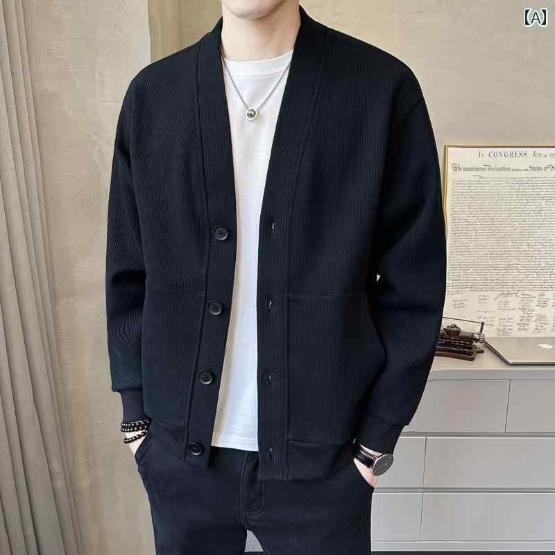 メンズ 流行り物 春夏 秋冬 かっこいい オシャレ モテ 成人男性用 成人男性服  服 韓国 分かりやすい 成年者 黒いこと ジレー上衣 心地よい否 色つや トップス 点火装置 成年者 遊撃手 プルオーバー