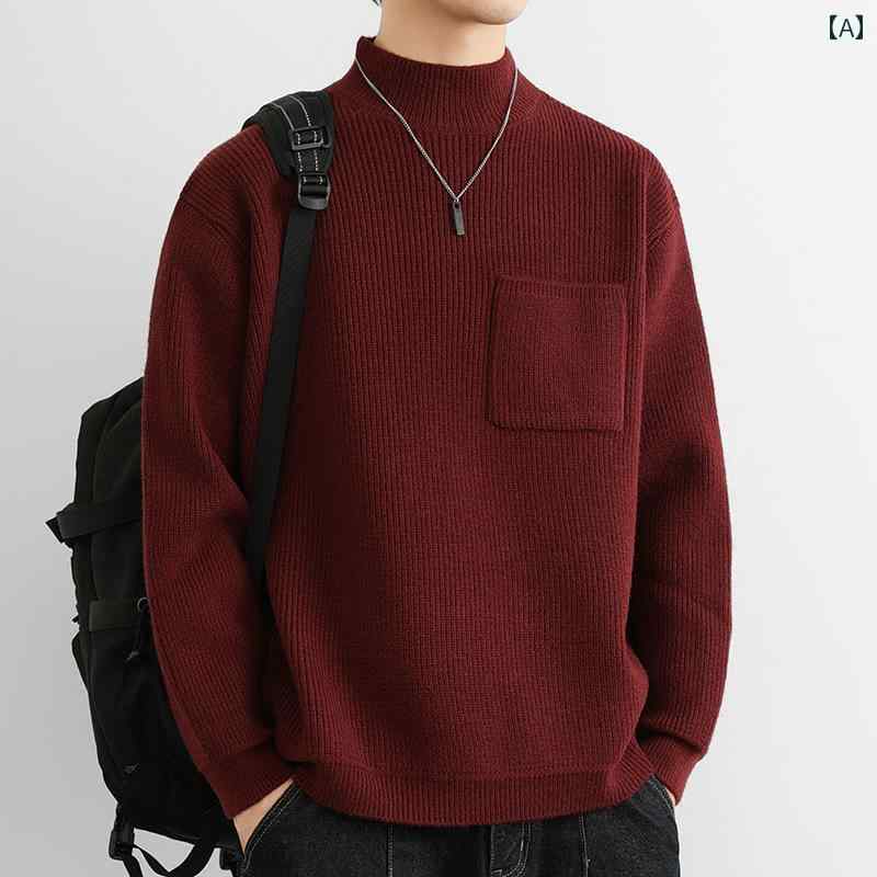 メンズ 流行り物 春夏 秋冬 かっこいい オシャレ モテ 成人男性用 成人男性服  服 韓国 分かりやすい 成年者 メンズワレッド 色 プルオーバー 蛇 青二才朦々たる編み物御召しもの 軍事基地 座標軸