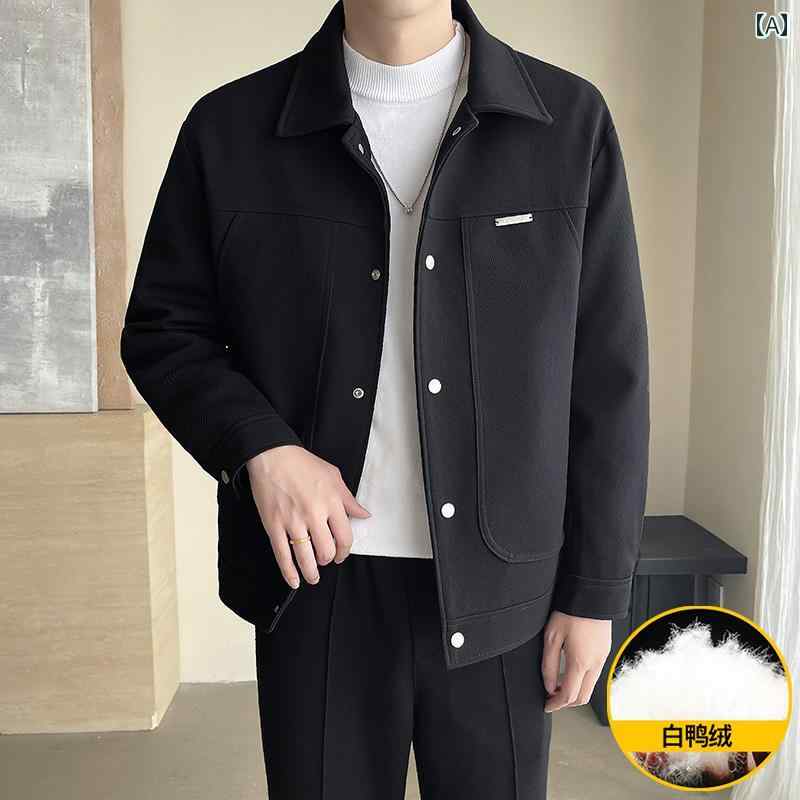 メンズ ファッション 春夏 秋冬 かっこいい オシャレ モテ 男性用 紳士服 服 韓国 シンプル 大人 ジャケット メンズ 紳士服 メンズ 大きいサイズ コントラスト カジュアル ジャケット マン 服 スリム 衣装