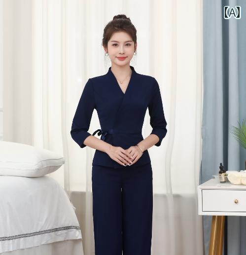 レディース 流行り物 春夏 秋冬 可愛らしい オシャレ 美容院 美容師   思わしい 真っただ中 科学技術者 背広 上端 揉み療治 足 揉み療治 販売店