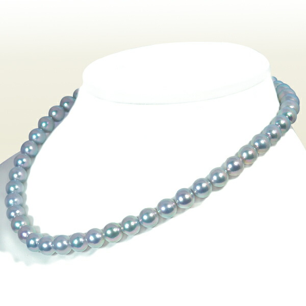《TOP Quality》花珠真珠 ネックレスセット　8.0-8.5mm 鑑別書付き パールネックレス ピアス イヤリング フォーマル 冠婚葬祭 |  Pearl for Life 楽天市場店