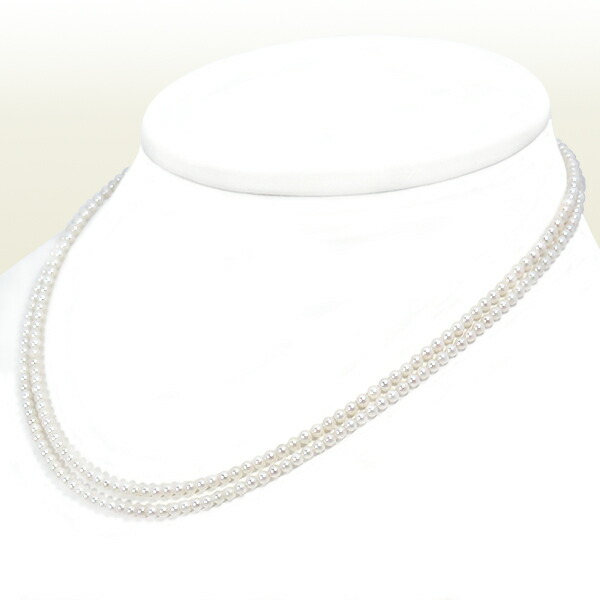 楽天市場】ベビーパールロングネックレス(106.5cm)あこや真珠