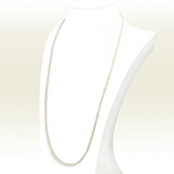 【照り抜群】アコヤ 2連 ロング ネックレス 5.5〜6mm 約55cm 照り抜群】アコヤ 2連 ロング ネックレス 5.5〜6mm 約55cm 照り抜群