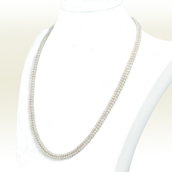 楽天市場】ベビーパールロングネックレス(106.5cm)あこや真珠