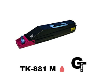 KYOCERA 京セラ TK-881 Mマゼンタ リサイクルトナー 取り替えっこトナー 【お預かり生まれ変わり】 LS-C8500DN  LSC8500DN lsc8500