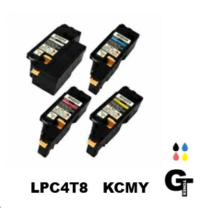 EPSON エプソン LPC4T8 選べる4本仕掛ける リサイクルトナー 取り替えっこトナー LP-S520 520C3 520CS LP-620 620C9 M620F 620FC3 620FC9