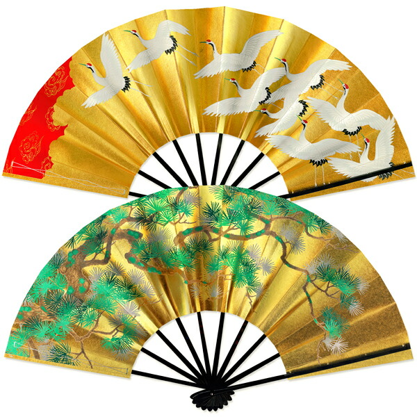 楽天市場】外国へのお土産飾り扇子 七福神セット＜ゴマ竹台付き