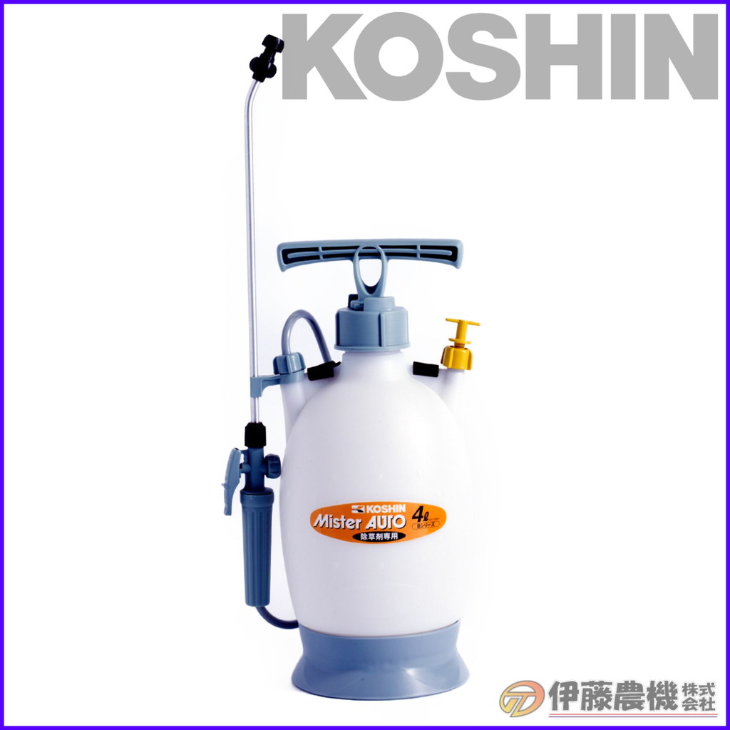 激安通販ショッピング 工進 蓄圧式噴霧器 除草剤専用 ミスターオート ４Ｌ HS-401BR rusaassamemagazine.