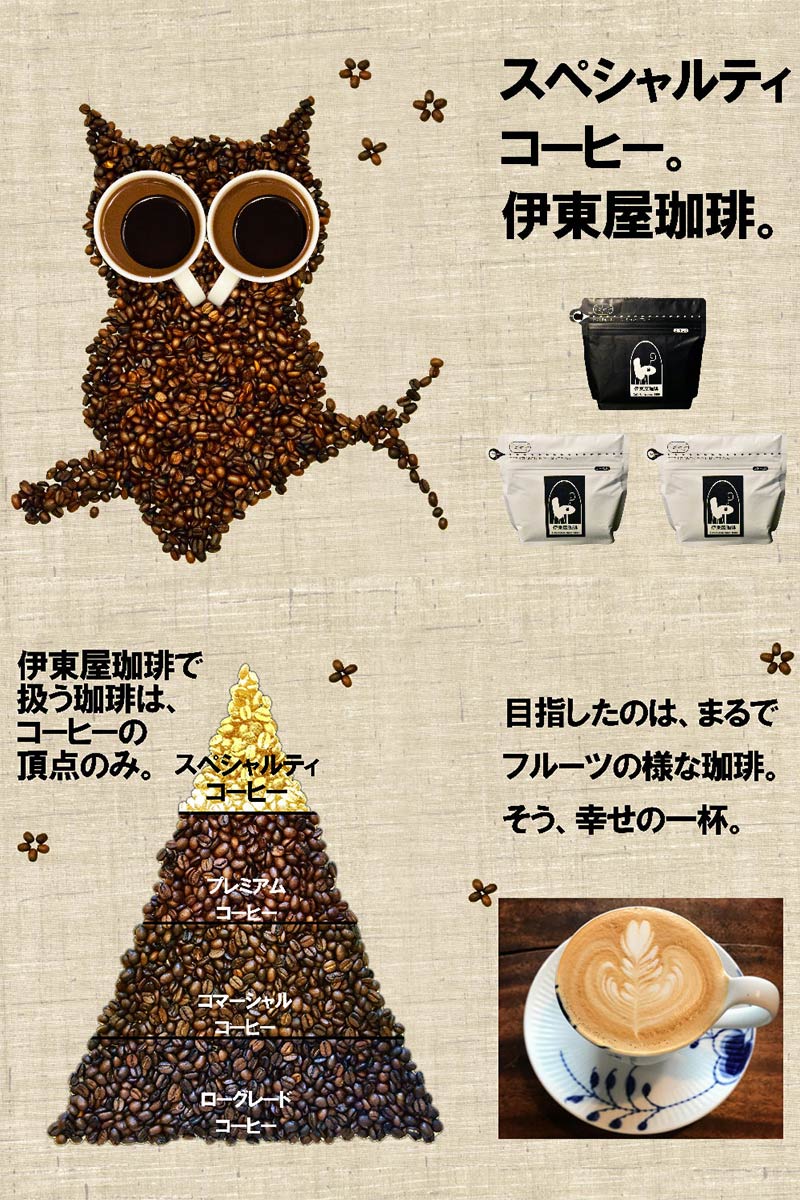 楽天市場 香気に優れ独特の酸味を持つモカブレンド スペシャルティコーヒー500g 約50杯分 送料無料 コーヒー専門店 伊東屋珈琲 スペシャルティコーヒー 珈琲 コーヒー効果 コーヒー豆 焙煎 伊東屋珈琲