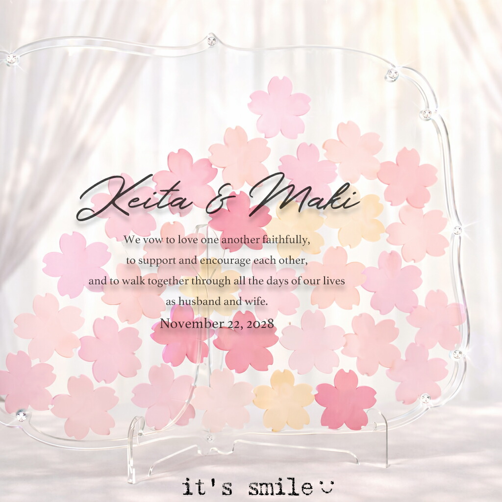 オーダーメイド ハートドロップス ウェディング　ウェルカムボード オーダーメイド ハートドロップス ウェディング ウェルカムボード