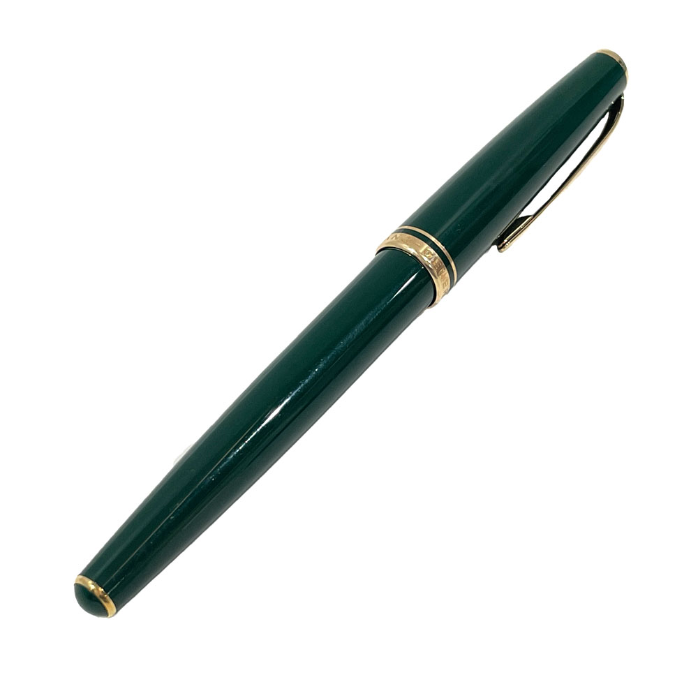 楽天市場】【中古AB/使用感小】MONTBLANC モンブラン 万年筆 レアカラー 深緑 ペン先585 字幅EF極細 両用式 ジェネレーション モス グリーン 20468359 : ITS YOURS