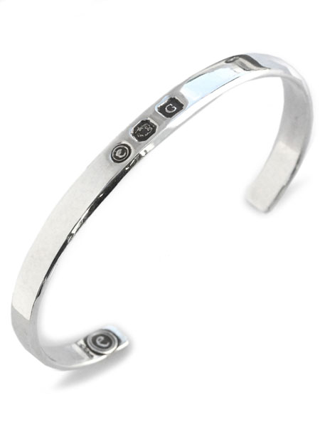 Garden of Eden 庭園 オブ エデン 【 HALL MARK BANGLE VINTAGE STYLE [ ED-VG18-LTB01 ] ホールマークバングル ヴィンテージスタイル 】[ 置き目品 ] カフブレスレット リストバンド しろがね色 925 差し上げ物 差し上げ物 ユニ一発やる メンズ レディース 一般受け ブランド名 【 貨物輸送無料 】