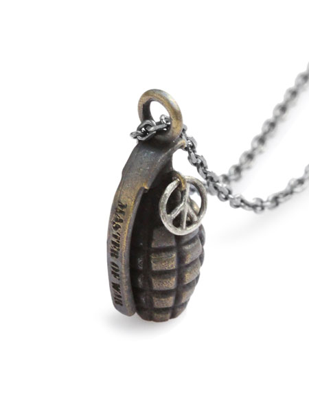 THEFT セフト 【 Varde77 × THEFT GRENADE PEACE NECKLACE / バルデセブンティセブン × セフト グレネードピース ネックレス 】[ 正規品 ] ペンダント ダブルネーム コラボレーション プレゼント ギフト ユニセックス メンズ レディース 【 送料無料 】