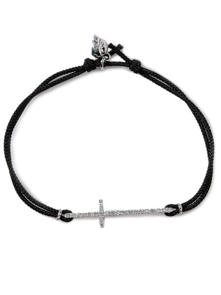 ガーデル GARDEL 【 MC Bracelet / エムシー ブレスレット GDB-019 】[ 正規品 ] クロス スカル ドクロ 髑髏 パヴェ 宝石 ラグジュアリー ペア プレゼント ギフト ユニセックス メンズ レディース 【 送料無料 】｜アクセサリー its 12 midnight
