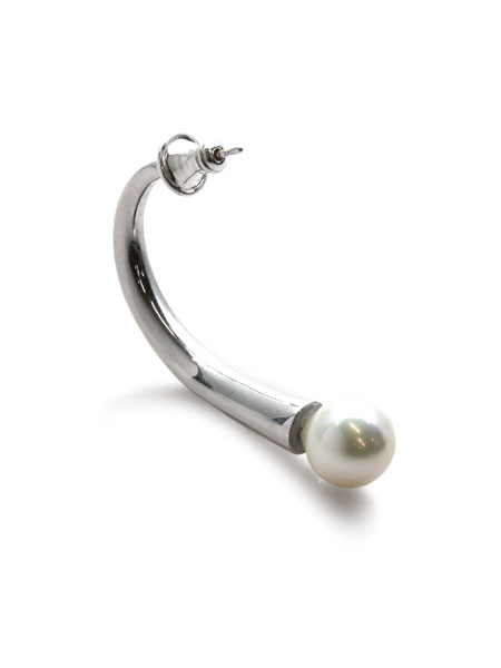 MIRAH ミラ 【 P101Pe silver925 pierce RP / ピアス 】[ 正規品 ] シルバー925 銀 パール シェル 耳飾り ロジウムコーティング ペア プレゼント ギフト ユニセックス メンズ レディース 人気 ブランド おしゃれ ラッピング 片耳 シンプル 【 送料無料 】