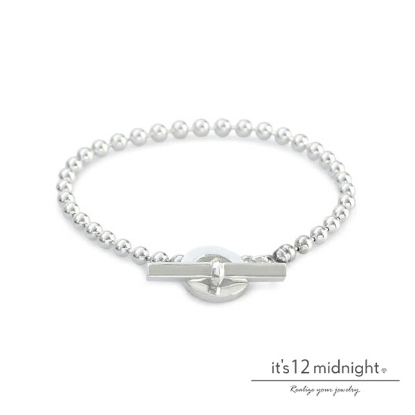 it's 12 midnight イッツ トゥエルヴ ミッドナイト 【 BALL CHAIN BRACELET 3.0mm ( WOMEN'S ) ボール チェーン ブレスレット [ M-B002 ]】[ 正規品 ] シルバー925 銀 マンテル シンプル プレゼント ギフト レディース 人気 ブランド おしゃれ おすすめ 【 送料無料 】
