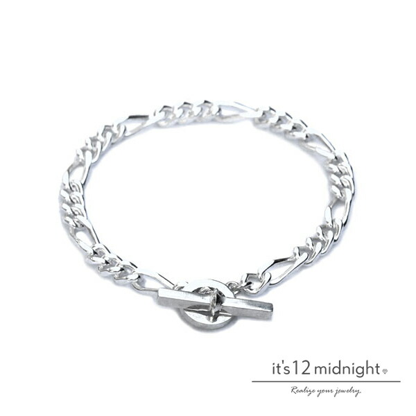 it's 12 midnight イッツ トゥエルヴ ミッドナイト 【 FIGARO CHAIN BRACELET / フィガロチェーン ブレスレット [ M-B006 ]】[ 正規品 ] シルバー925 銀 シンプル プレゼント ギフト ユニセックス メンズ レディース 人気 ブランド おしゃれ ラッピング【 送料無料 】｜アクセサリー its 12 midnight