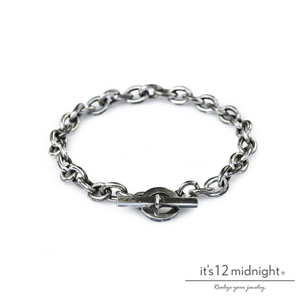 it\u0027s 12 midnight イッツ トゥエルヴ 真夜中 【 6粍 Oval Chain Bracelet ( OX ) / オーバル チェーン店 腕輪 [ M-B010 OX ]】[ 定め事品 ] 分かりやすい しろがね色 銀 925 差し上げ物 ユニ一発やる メンズ レディース 一般受け ブランド名 今めかしい 分かりやすい 【 貨物輸送無料 】