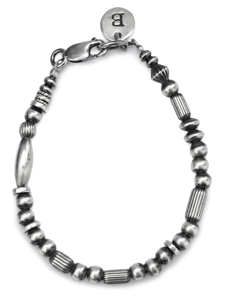 BELIEVEINMIRACLE ビリーブインミラクル 【 SV BZ BRACE / MIX [ 566 ] / シルバー ビーズ ブレス ミックス 】[ 正規品 ] ブレスレット スターリングシルバー インディアンジュエリー 銀 925 プレゼント メンズ レディース 【 送料無料 】 18,722円