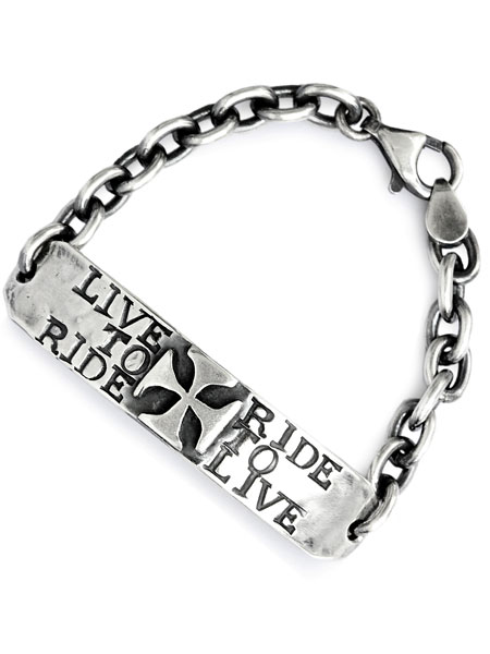 ビリーブインミラクル BELIEVEINMIRACLE 【 IRON CROSS CHAIN BRACE / アイアンクロス チェーン ブレスレット 】[ 正規品 ] バングル カフ シルバー925 ペア プレゼント ユニセックス メンズ レディース 人気 ブランド おしゃれ 【 送料無料 】｜アクセサリー its 12 midnight