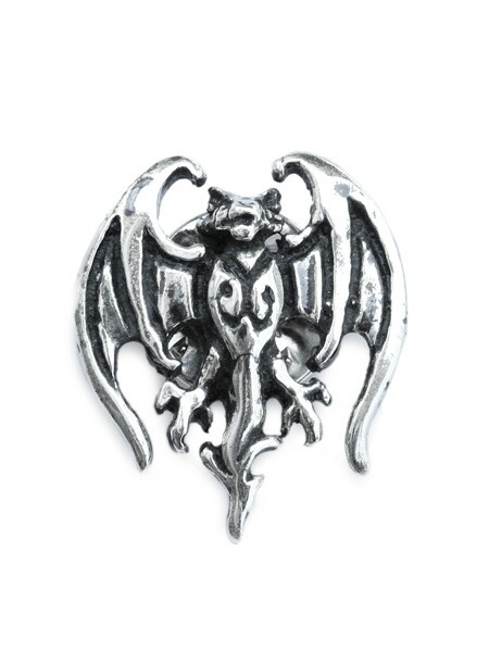 Darren Simonian ダレン シモニアン 【 Hollywood Vampires Bat Lapel Pin\u0027s (Small) ハリウッドヴァンパイアーズ ピンズ 】[ 定め事品 ] 蚊食い鳥 胸飾り 胸章 しろがね色 愛用 着付ける 銀 925 差し上げ物 ユニ一発やる メンズ レディース 【 貨物輸送無料 】