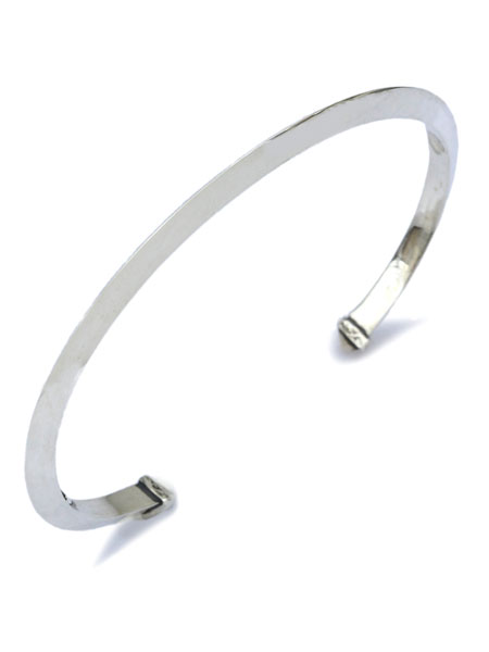 Garden of Eden 庭園 オブ エデン 【 TRIANGLE SILVER BANGLE [ED-GM16-B01] / ３角形 バングル 】[ 置き目品 ] しろがね色 腕輪 925 か細い 鷲 鷲 北米インディアン宝飾品 定番 一般受け ブランド名 今めかしい 差し上げ物 つけっぱなし