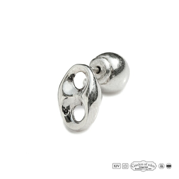 Garden of Eden ガーデン オブ エデン 【 ANCHOR PIERCE [ ED-VG20-ACPI01 ] アンカー ピアス 】[ 正規品 ] シルバー 銀 ボールキャッチ シンプル スタッド 人気 定番 ブランド おしゃれ 片耳 プレゼント メンズ レディース ユニセックス